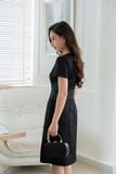  ĐẦM VIỀN CHỈ NỔI SANG TRỌNG 3487 