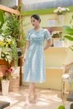  ĐẦM VOAN HOA 3650 