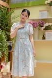  ĐẦM VOAN HOA 3649 