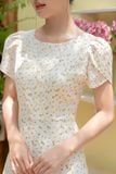  ĐẦM VOAN HOA 3654 