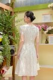  ĐẦM VOAN HOA 3654 