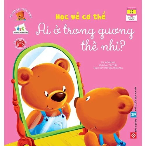 Bé rèn trí thông minh - Học về cơ thể - Ai ở trong gương thế nhỉ?