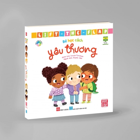 Sách tương tác - Lift-the-flap - Bé học cách yêu thương