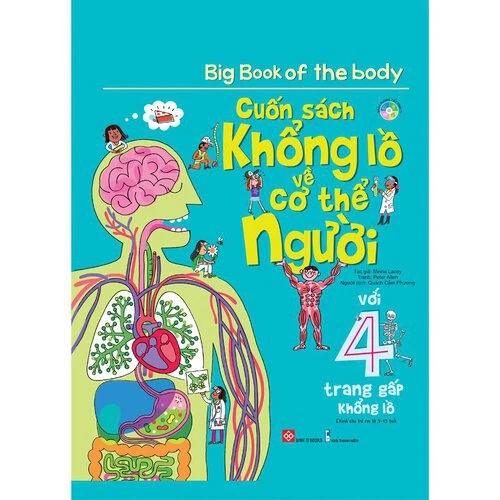 Sách tương tác - Big book - Cuốn sách khổng lồ về cơ thể người