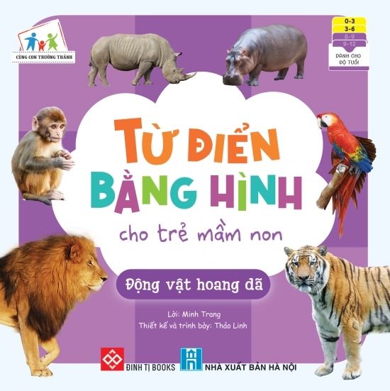 Từ điển bằng hình cho trẻ mầm non - Động vật hoang dã