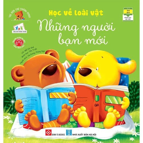 Bé rèn trí thông minh - Học về loài vật - Những người bạn mới