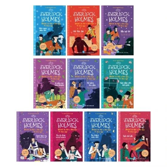 Tuyển tập Sherlock Holmes - Những bí mật và báu vật bị đánh cắp (10 tập)