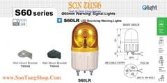 S60LR Đèn Quay Báo Hiệu Qlight Bóng LED Φ60