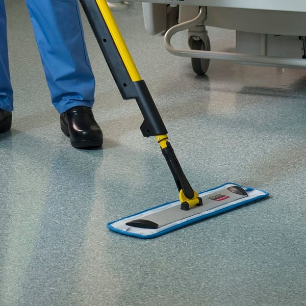  Giẻ lau ẩm Rubbermaid sợi Microfiber 