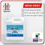 Hóa chất xử lý nước cứng, vết ố vàng, vết rỉ sét trên thành bể bơi và dưới đáy bể METAL AWAY