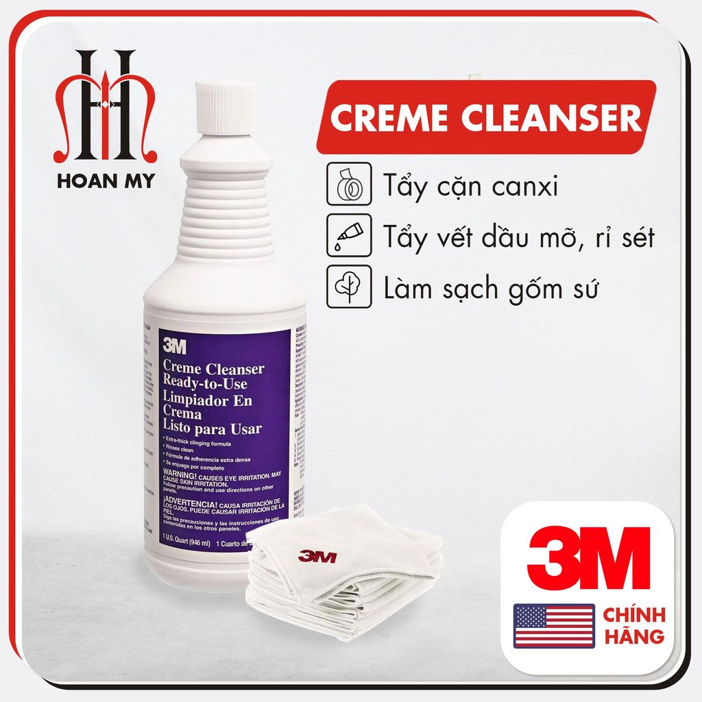  Hóa chất làm sạch vảy cá trên kính 3M 
