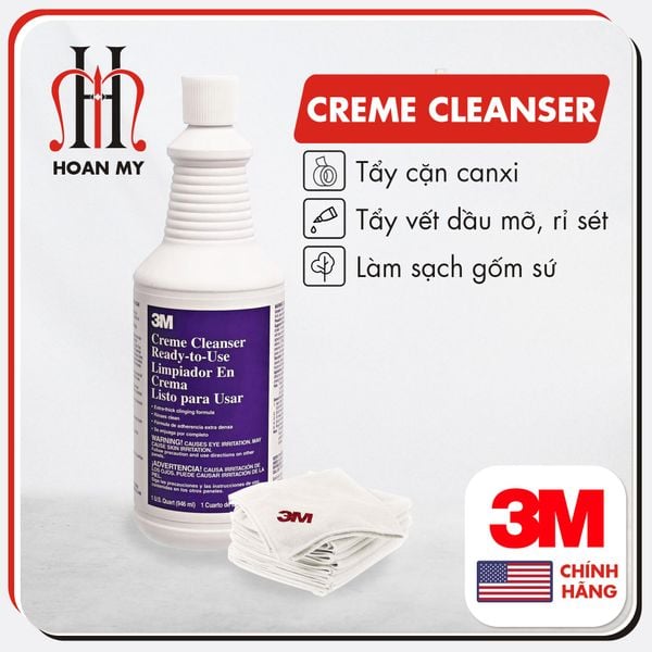  Hóa chất làm sạch vảy cá trên kính 3M 