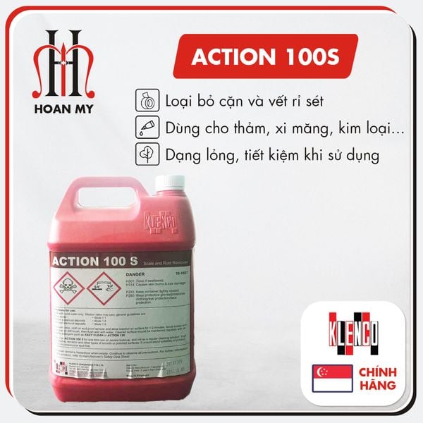  Hóa chất tẩy bẩn Action 100S 