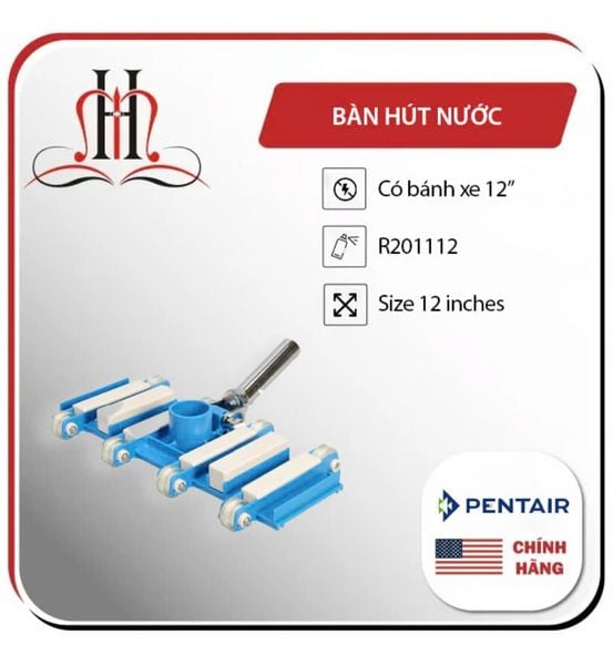  Bàn hút đáy hồ bơi Pentair R201112 