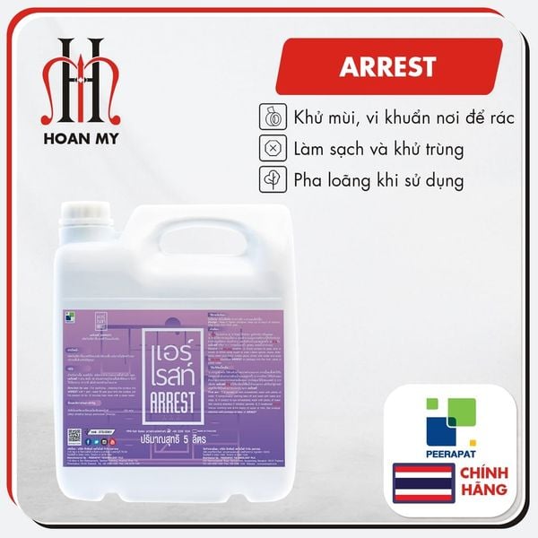  Chất xịt khử mùi và khử khuẩn Arrest 