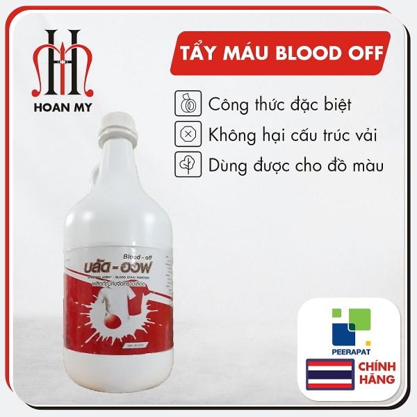  Hóa chất tẩy vết màu trên vải 