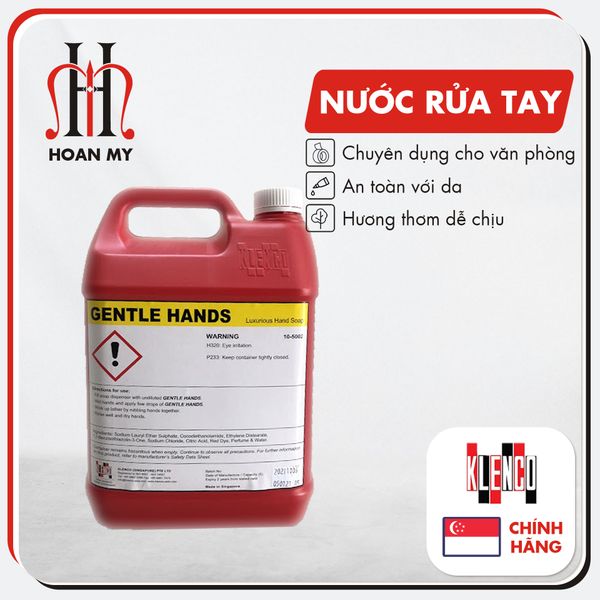  Nước rửa tay cao cấp gentle hand 