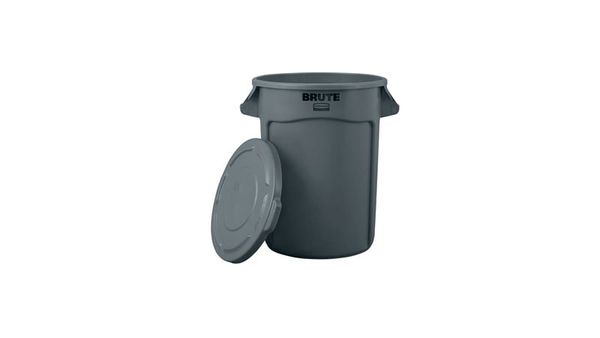  Nắp thùng rác tròn 121.1 Lít Rubbermaid 