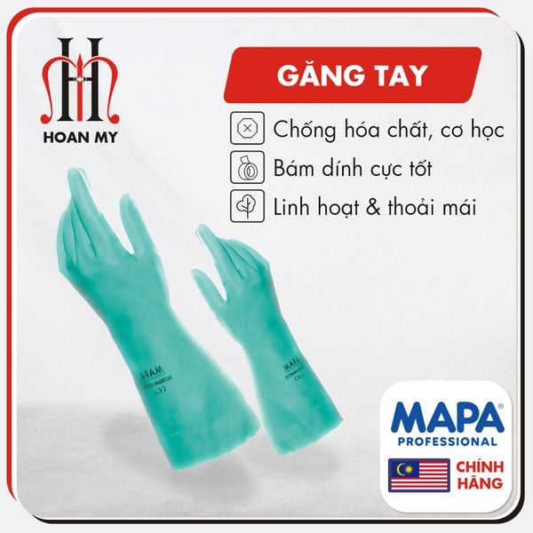  Găng tay chống hóa chất 492 