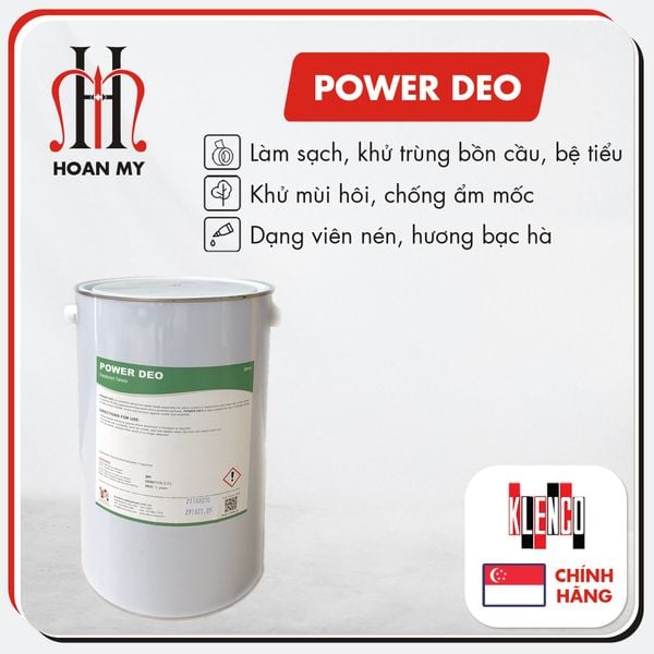  Viên khử mùi bồn tiểu nam Power Deo 