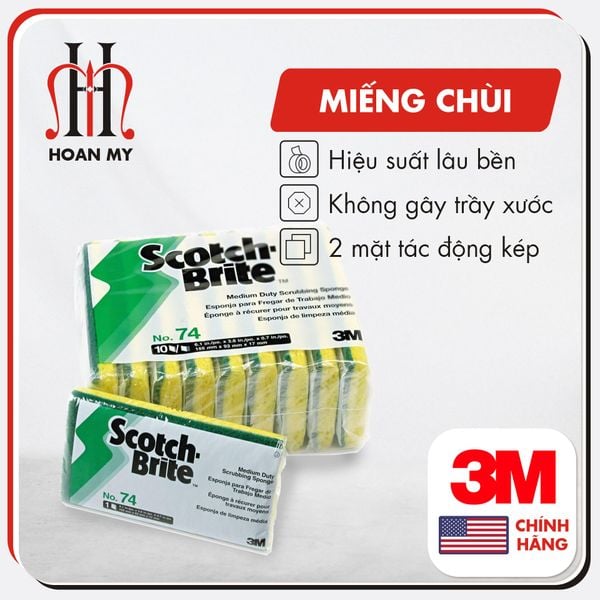  Miếng chùi rửa 3M pad 74 