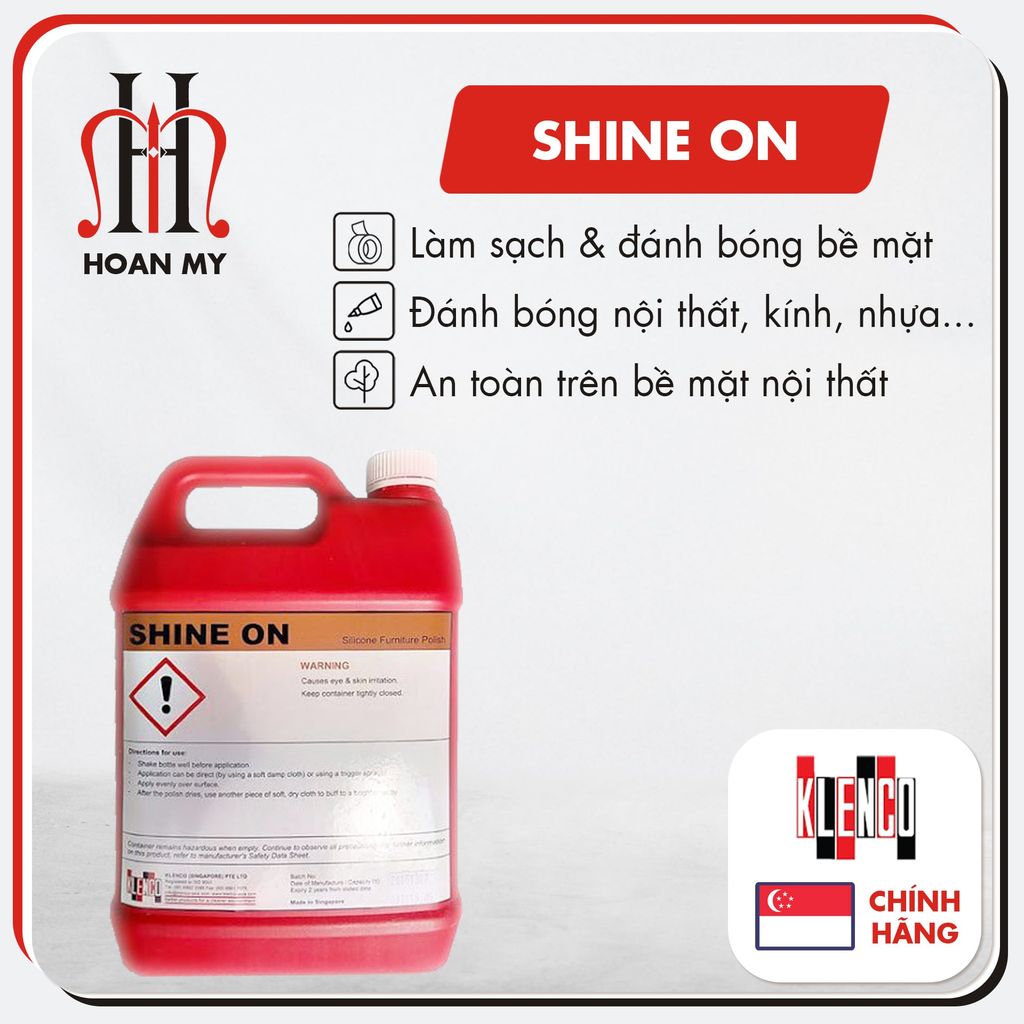  Hóa chất lau đồ gỗ Shine On 