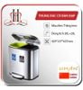  Thùng rác inox 2 ngăn HM 8236B Dung tích 20L + 20L 