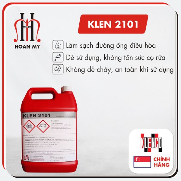  Klen 2101 Hóa Chất Tẩy Dàn Ngưng 