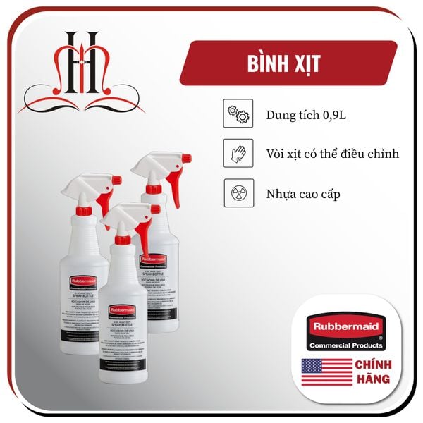  Bình xịt hóa chất Rubbermaid FG9C0306 