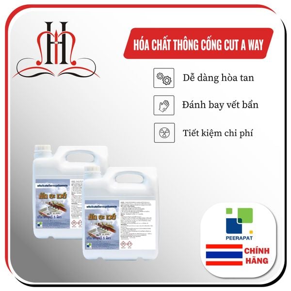  Hóa chất thông cống Cut away 