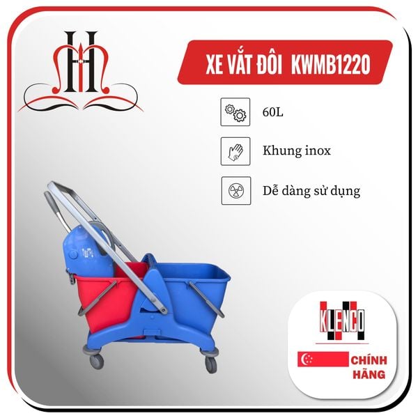  Xe vắt giẻ đôi KWMB1220 