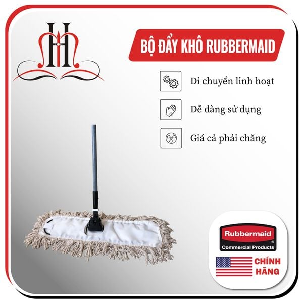  Bộ lau sàn khô Rubbermaid 
