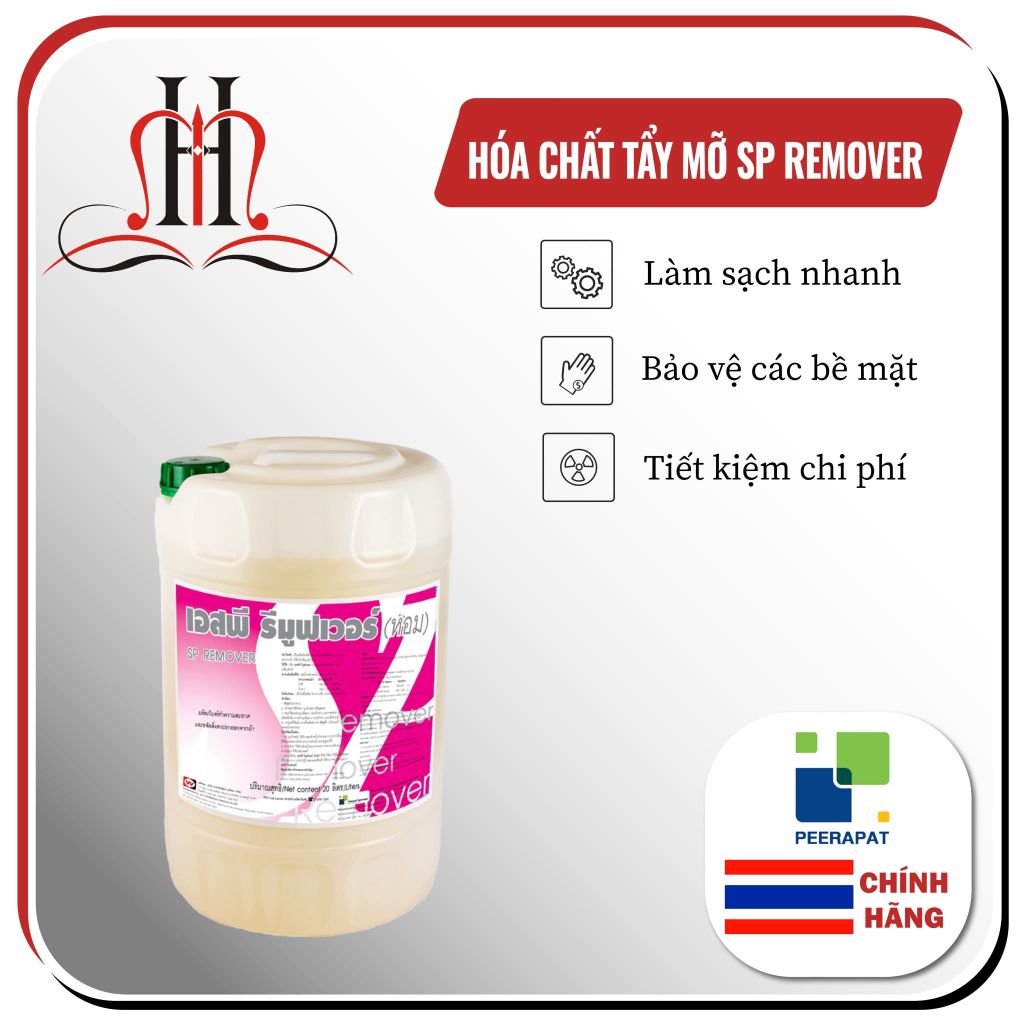  Hóa chất tẩy dầu mỡ trên vải Sp Remover 
