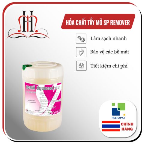 Hóa chất tẩy dầu mỡ trên vải Sp Remover