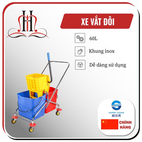  Xe vắt giẻ đôi B043 