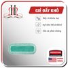  Giẻ đẩy bụi Rubbermaid HYGEN™ MICROFIBER DUST PAD, FRINGE, GREEN 