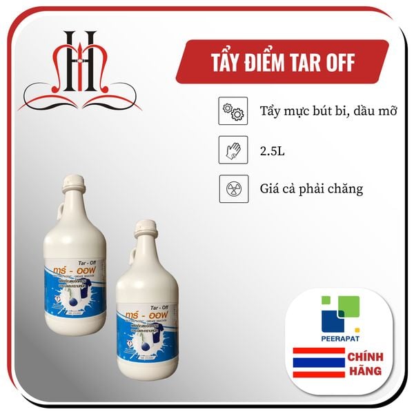  Hóa chất tẩy điểm trên vải 