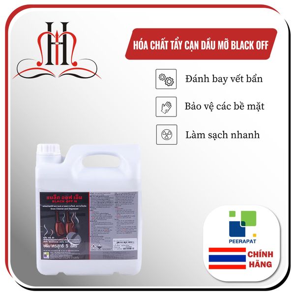  Hóa chất tẩy cặn và dầu mỡ BLACK OFF 