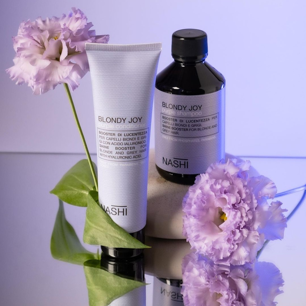 Dầu Gội Tím Khử Vàng Nashi Blondy Joy Shampoo - Giữ Màu Nhuộm, Khử Ánh  Vàng, Sáng Màu Tóc Tẩy Nhuộm 250ml