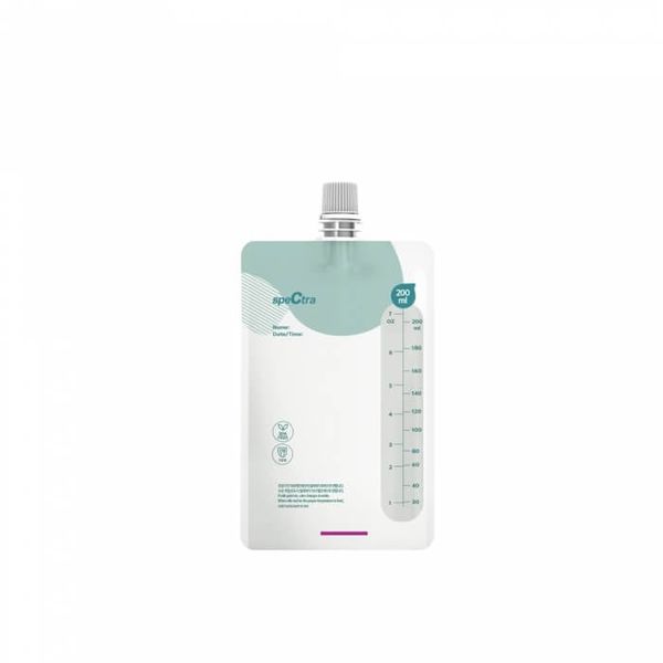 Túi trữ sữa cảm biến nhiệt độ Spectra có nắp vặn