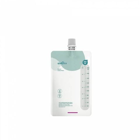 Túi trữ sữa cảm biến nhiệt độ Spectra có nắp vặn