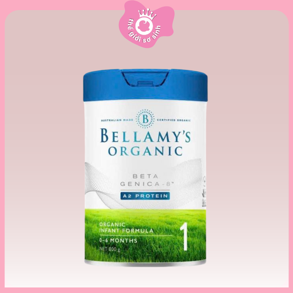 Hàng Úc-Sữa Bellamy's Organic Infant Formula 900G