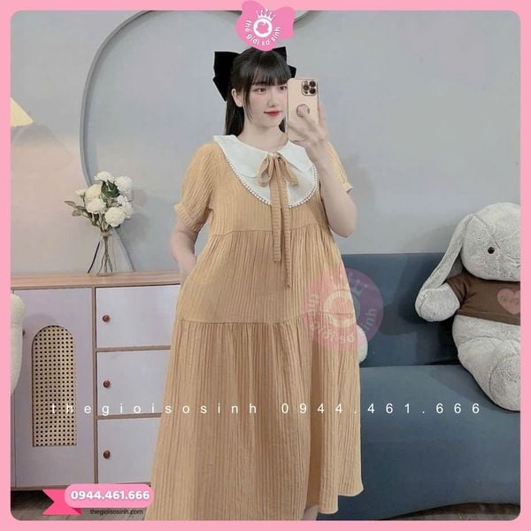 Đầm bầu phong cách Hàn Quốc