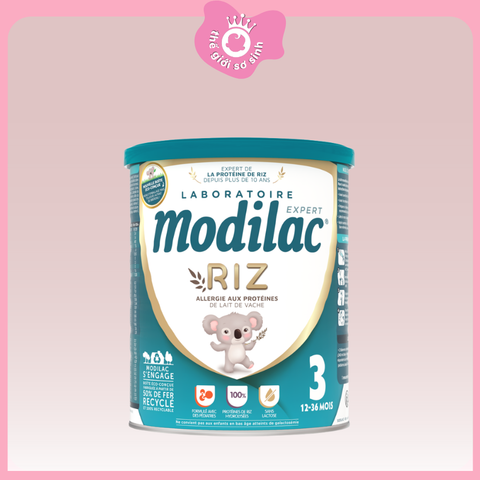 Sữa Modilac Expert Riz 800g ( Cho Bé Dị Ứng Đạm Sữa Bò)