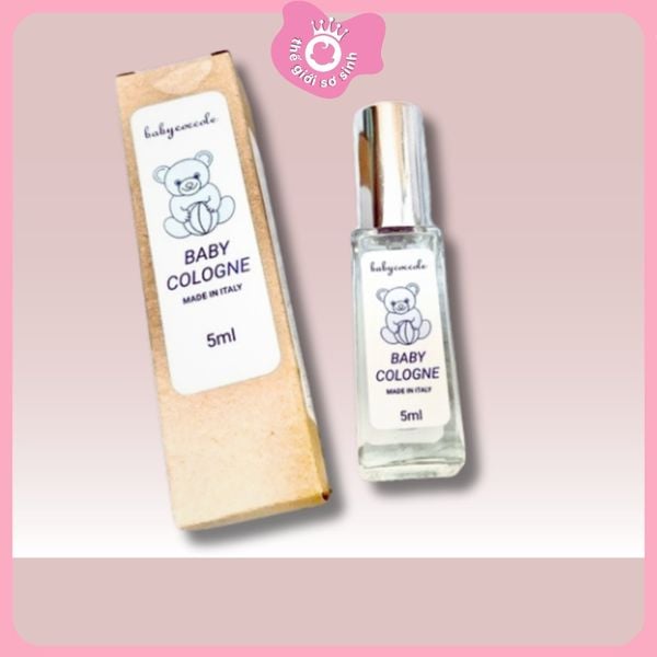 Nước hoa cho bé Babycoccole 0M+ chiết xuất hoa sen 5ml