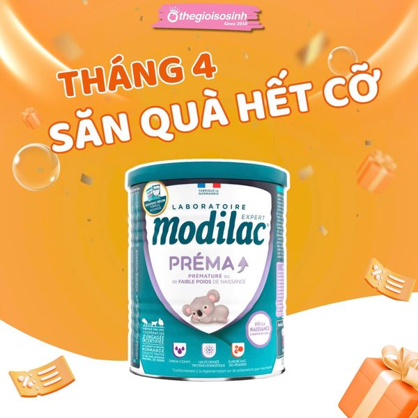 Modilac Sữa Expert Prema (Cho Trẻ Nhẹ Cân Và Sinh non) 400g