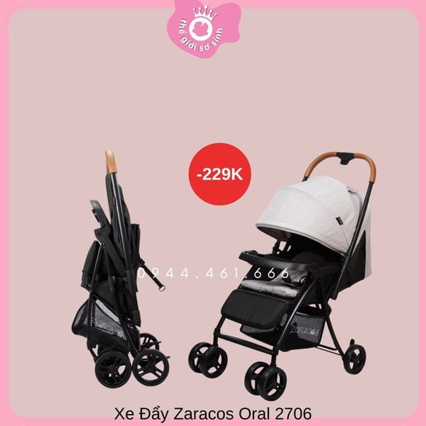 Xe Đẩy Zaracos Oral 2706 Black