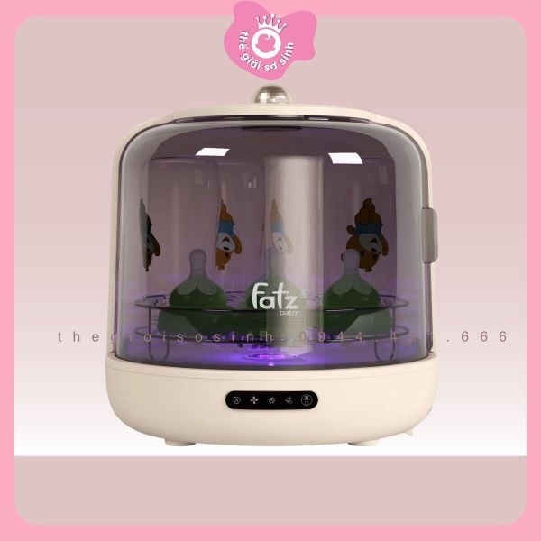 Máy úp bình sữa, tiệt trùng UVC, sấy khô và bảo quản Fatzbaby Tidy 2 – FB4613ZH