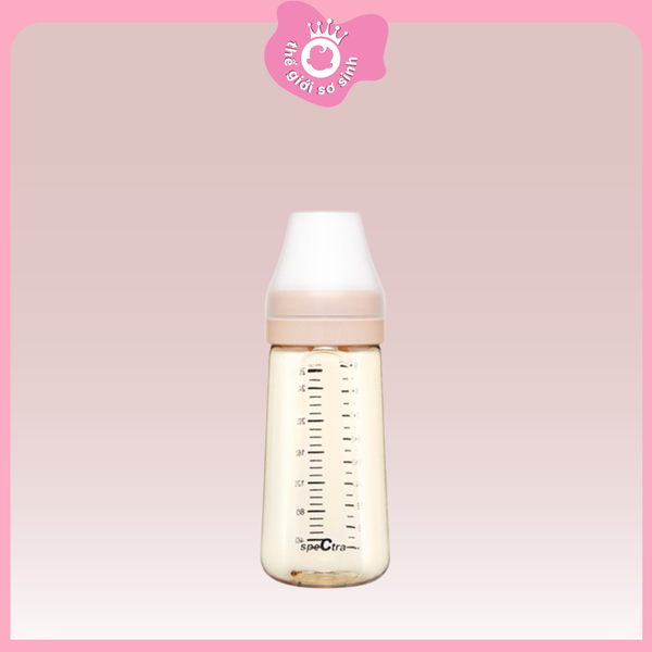 Bình sữa PPSU cổ rộng spectra 260ml