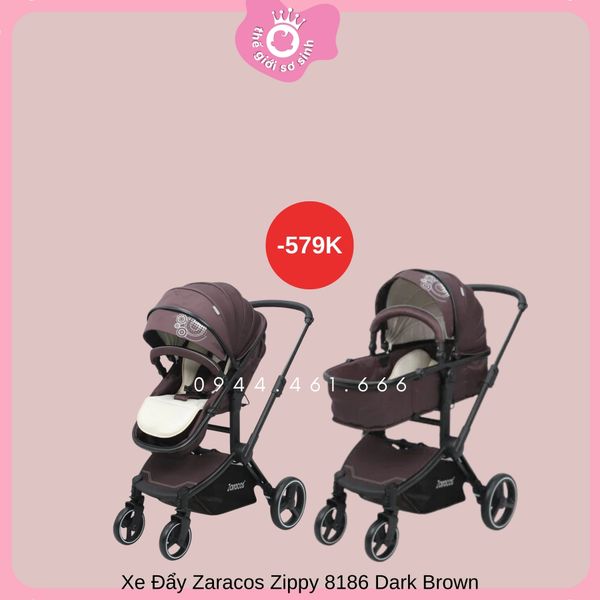 Xe Đẩy Zaracos Zippy 8186 Dark Brown